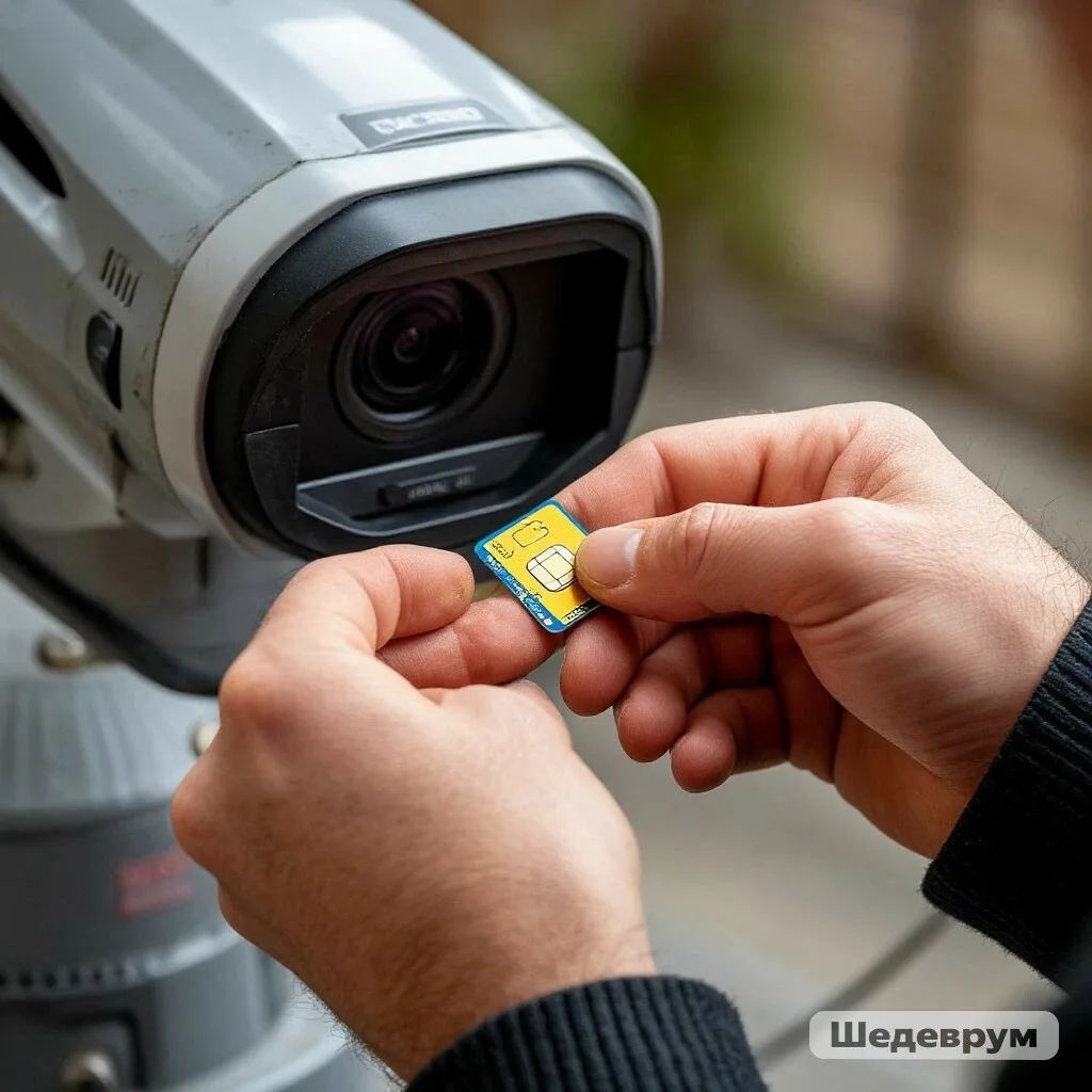 gsm видеонаблюдение для дачи: камера с картой памяти